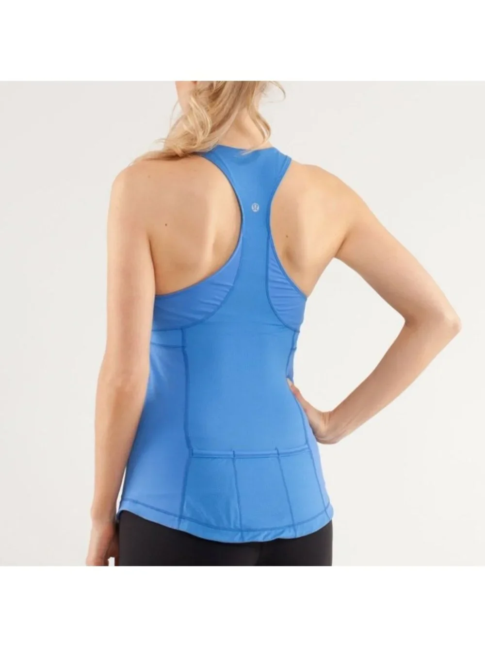 Lululemon Zippy Run Tank blue